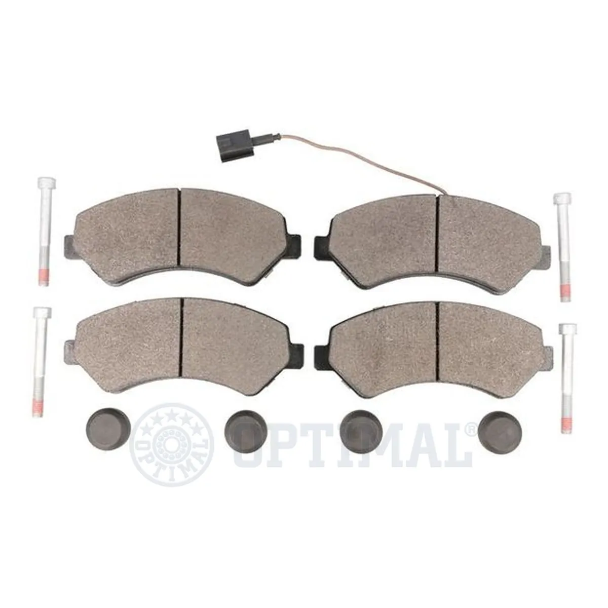 OPTIMAL 12445 Brake Pad Set, disc brake