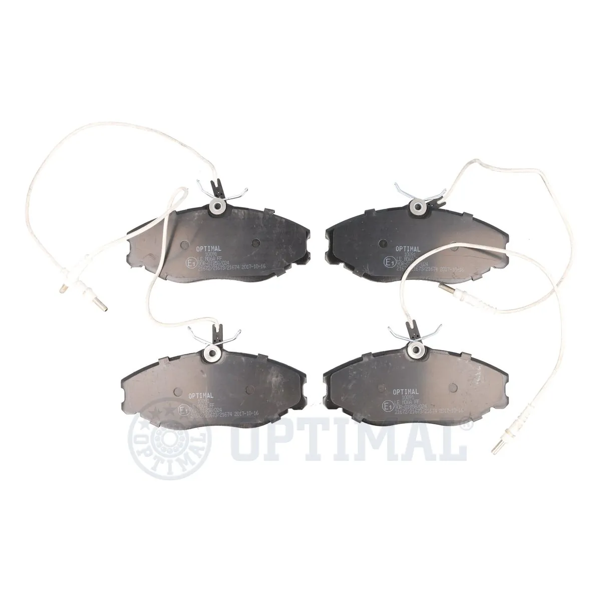 Brake Pad Set, disc brake BP-10091