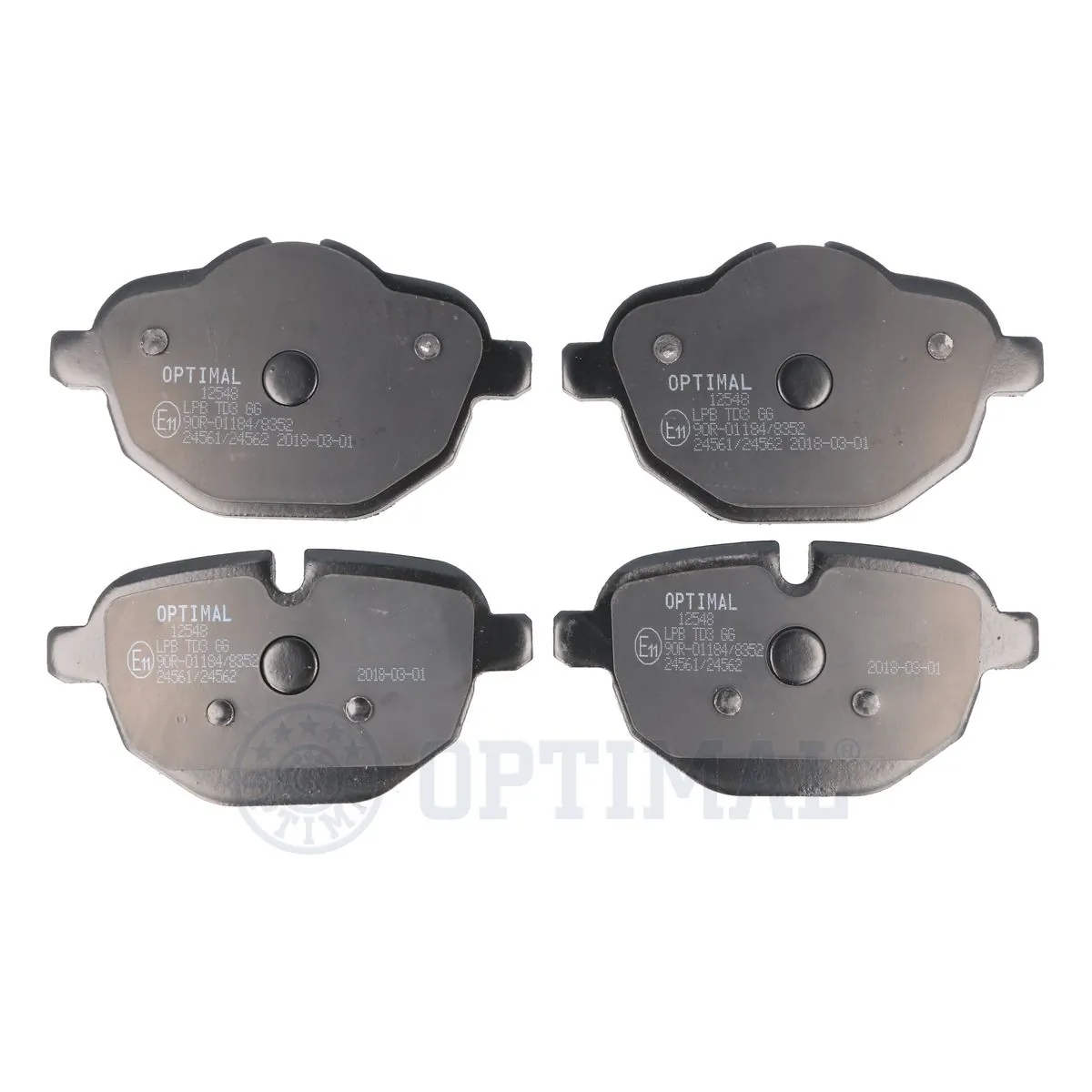 Brake Pad Set, disc brake BP-12548