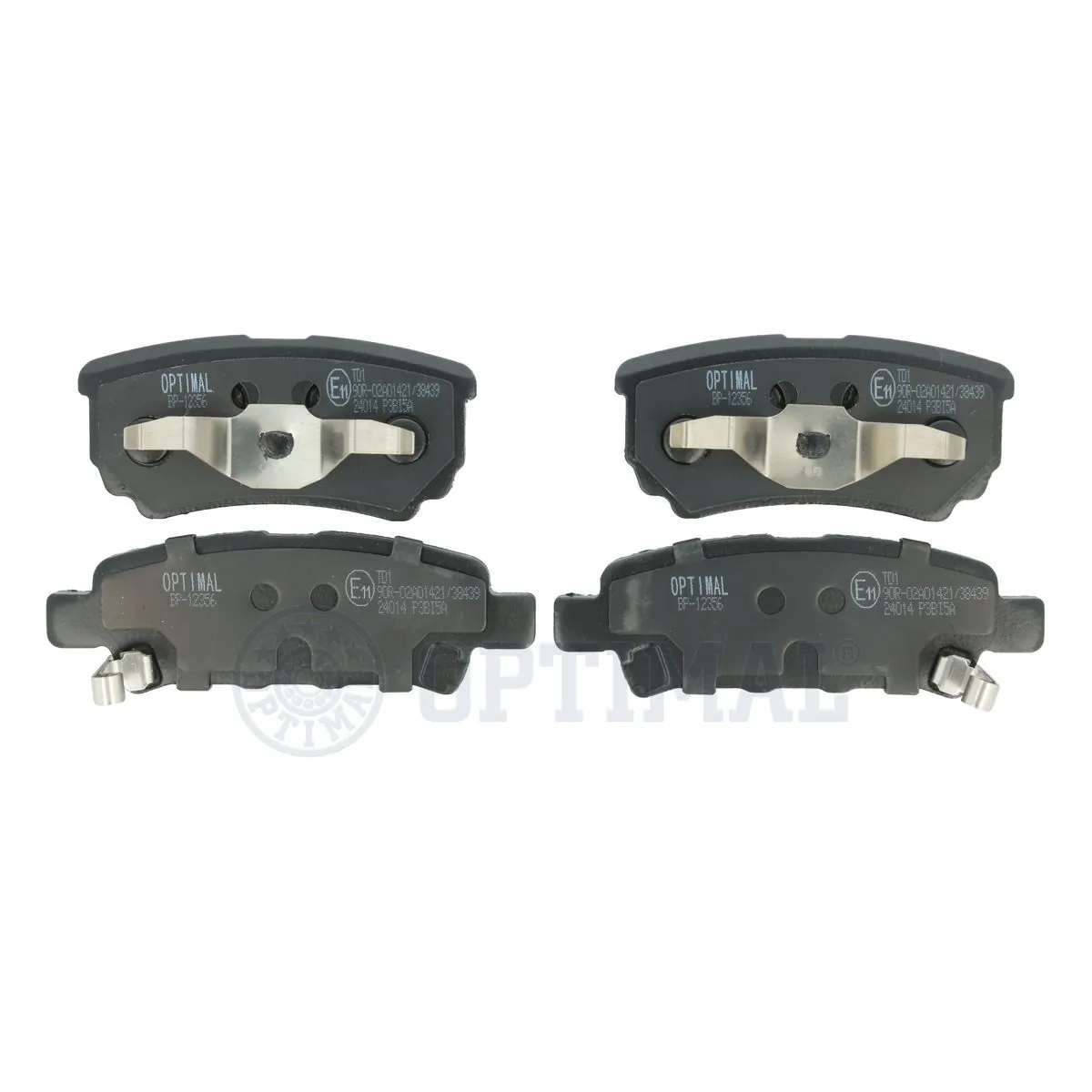 Brake Pad Set, disc brake BP-12356