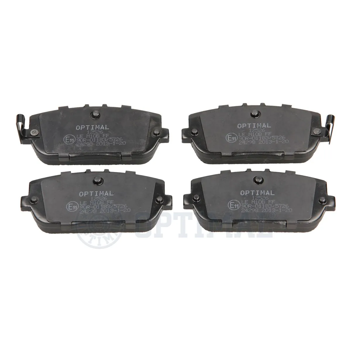 Brake Pad Set, disc brake BP-12526