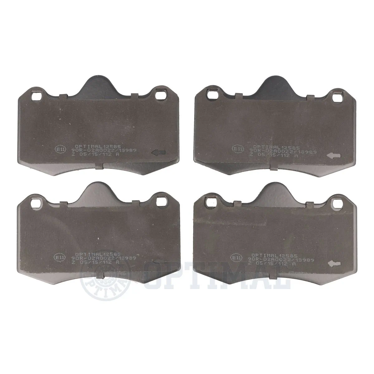 Brake Pad Set, disc brake BP-12585