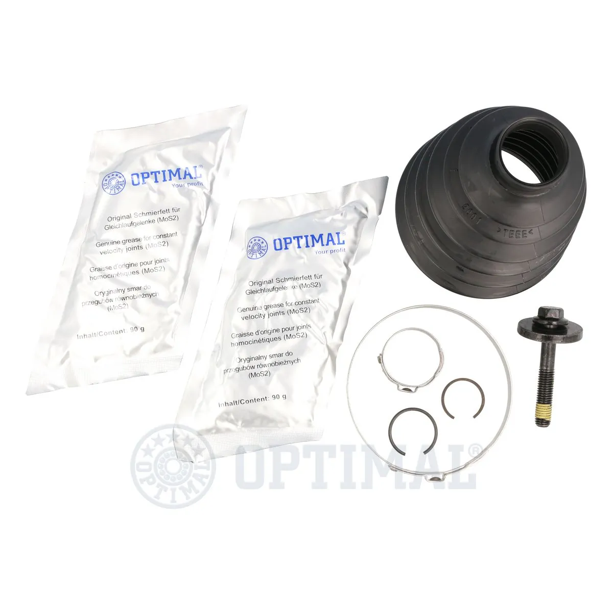 OPTIMAL CVB-10619TPE Bellow Kit, drive shaft