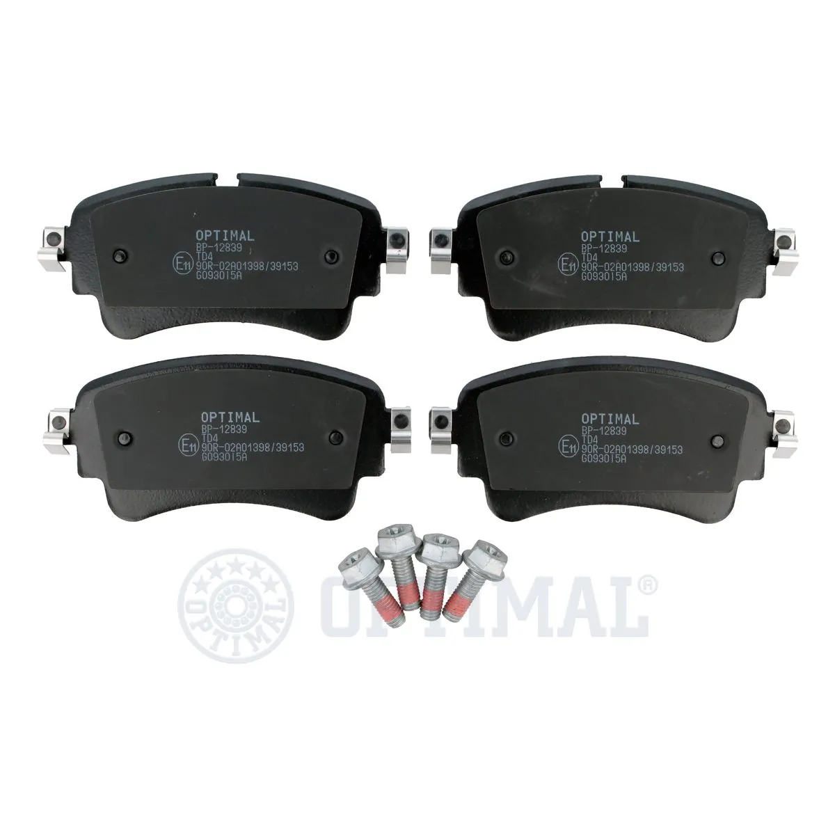 Brake Pad Set, disc brake BP-12839