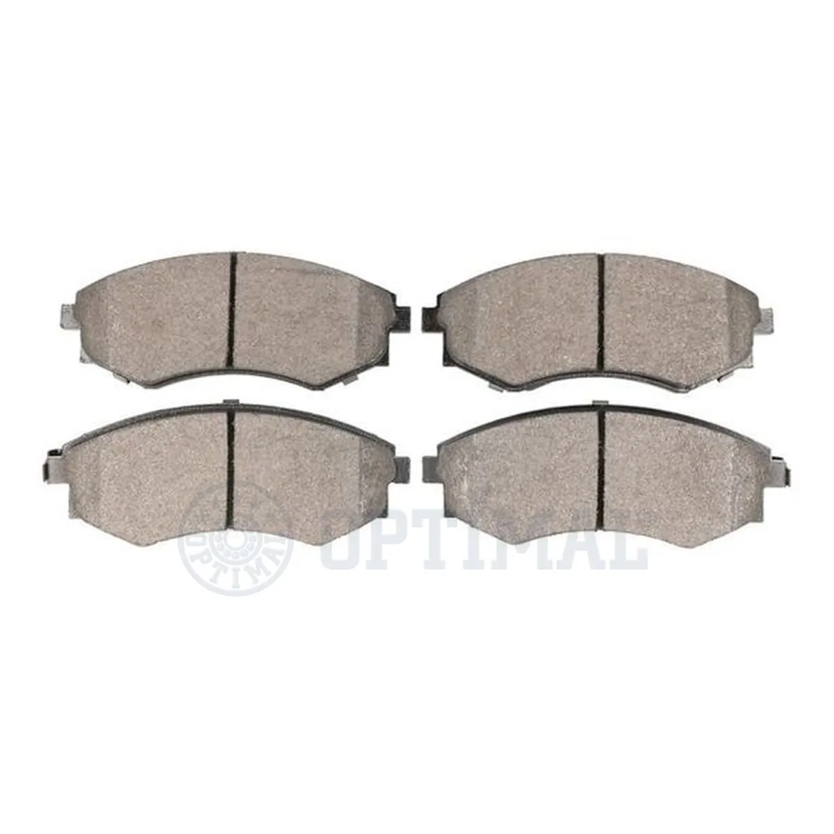 OPTIMAL 10237 Brake Pad Set, disc brake