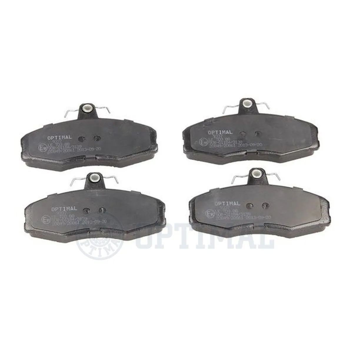 OPTIMAL 9337 Brake Pad Set, disc brake