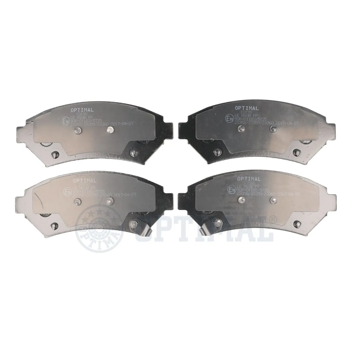 Brake Pad Set, disc brake BP-10190
