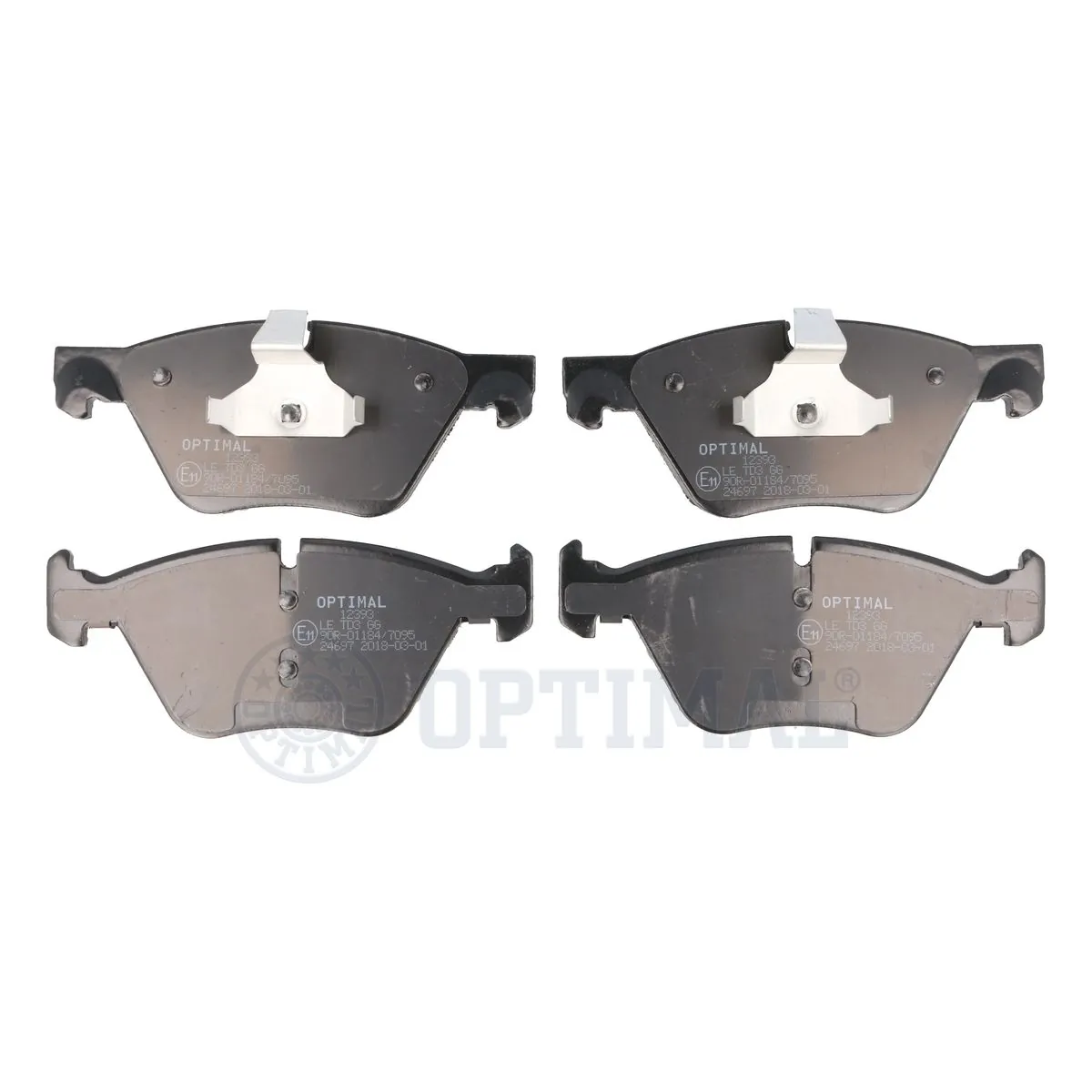Brake Pad Set, disc brake BP-12393