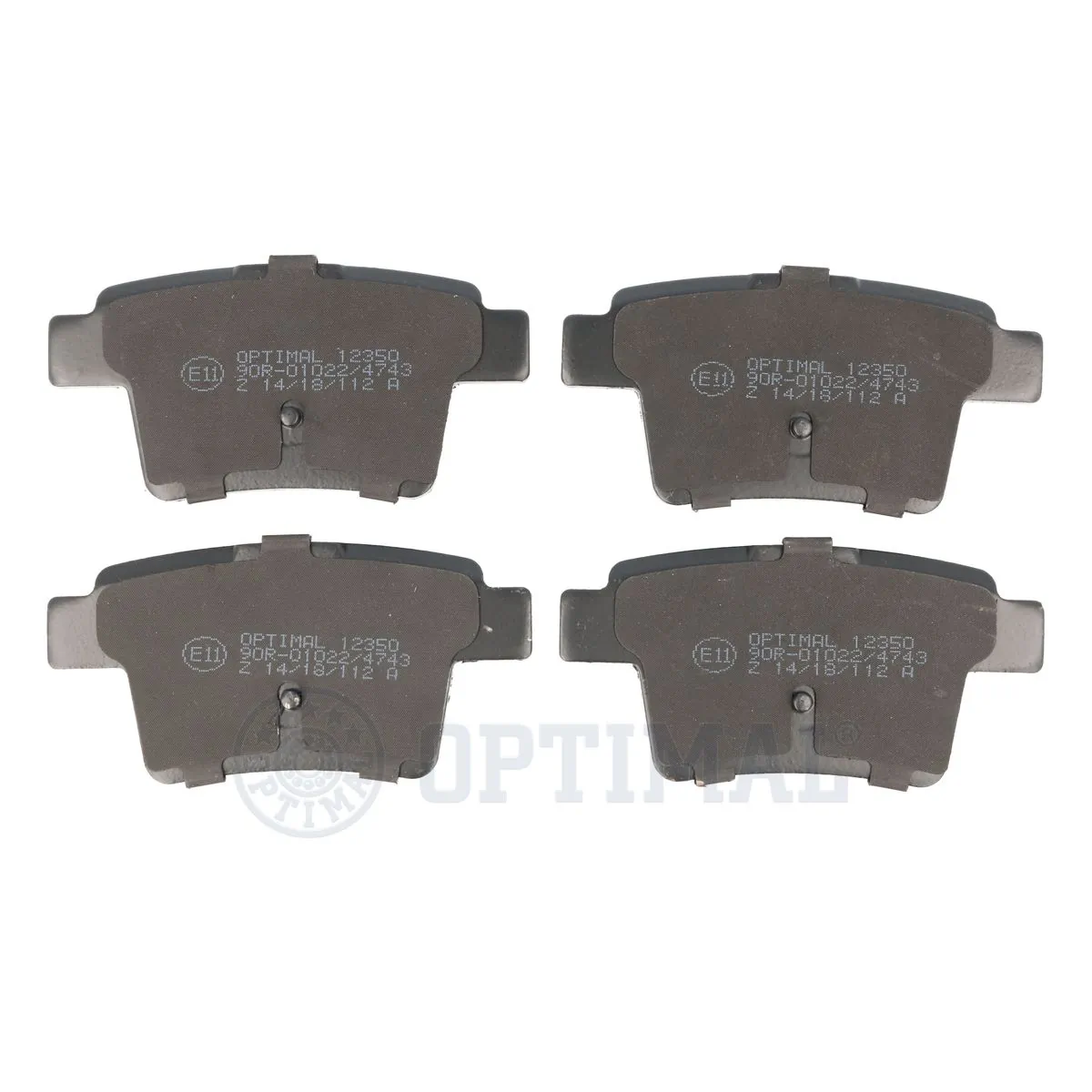 Brake Pad Set, disc brake BP-12350