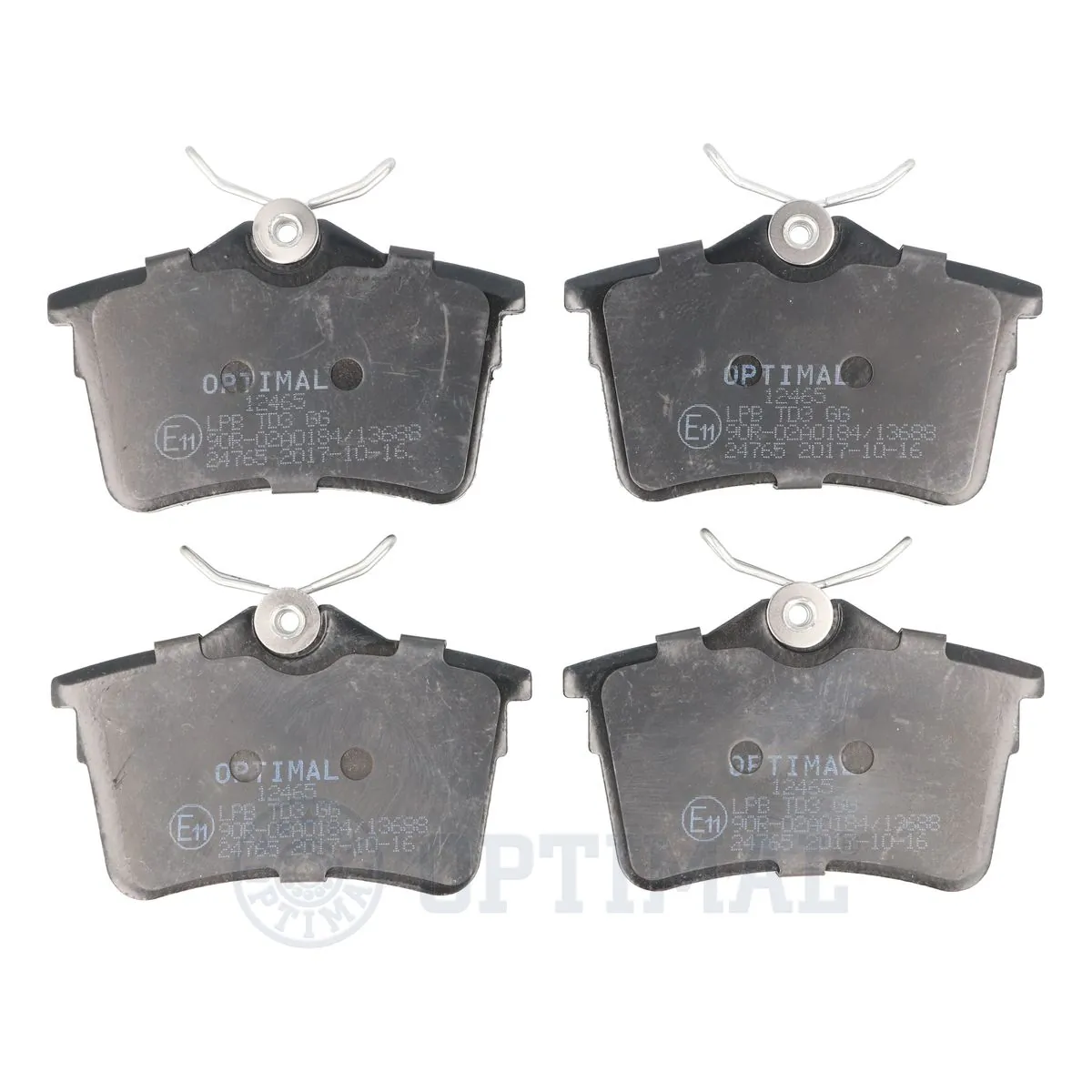 Brake Pad Set, disc brake BP-12465
