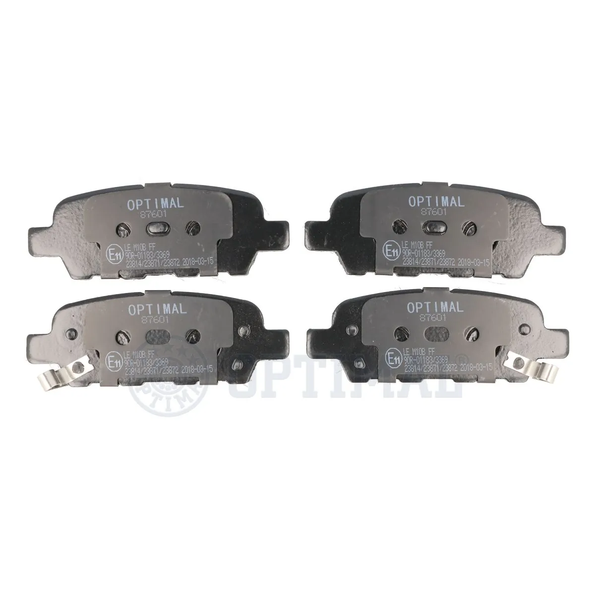 Brake Pad Set, disc brake BP-87601