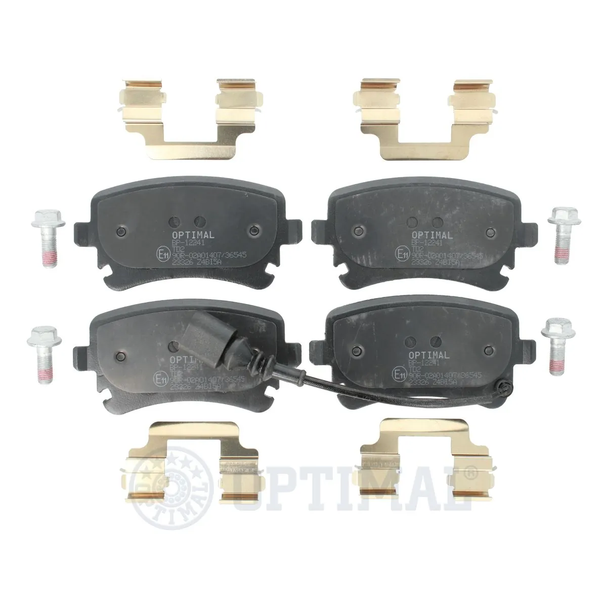 Brake Pad Set, disc brake BP-12241