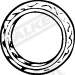 Gasket, exhaust pipe 80704