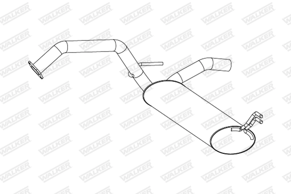 Rear Muffler 25285