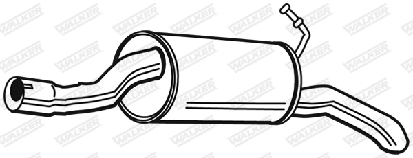 Rear Muffler 22655