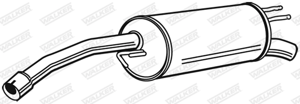 Rear Muffler 21484