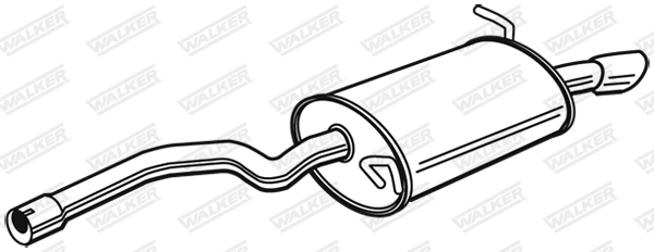 Rear Muffler 22916
