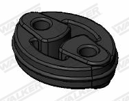 Rubber Strip, exhaust system 80221