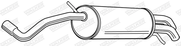 Rear Muffler 23331