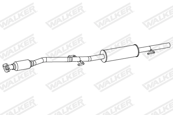 Centre Muffler 24494