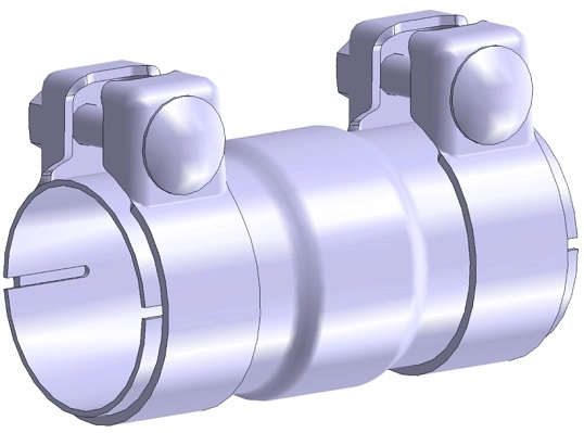 Catalytic Converter, universal 69007