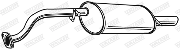 Rear Muffler 22012