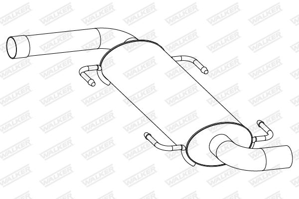 Rear Muffler 24320
