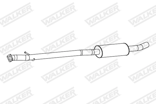 Centre Muffler 24231