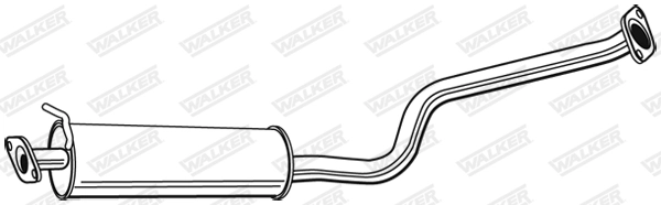 Centre Muffler 22388