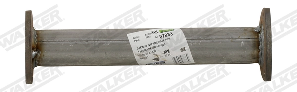 WALKER 07833 Exhaust Pipe