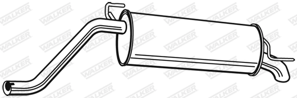 Rear Muffler 23670