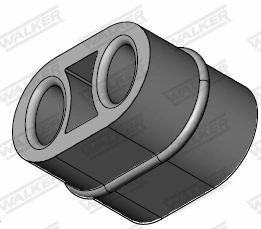 Rubber Strip, exhaust system 86567