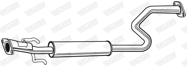 Centre Muffler 22333
