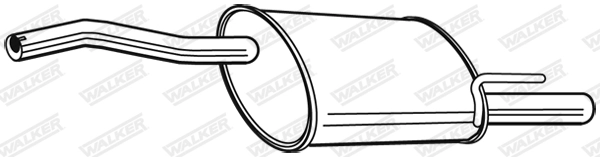 Rear Muffler 24162