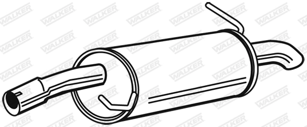 Rear Muffler 71394