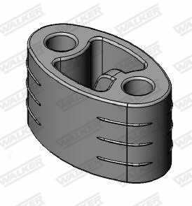 Rubber Strip, exhaust system 80408