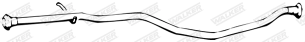 WALKER 13678 Exhaust Pipe