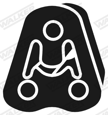 Rubber Strip, exhaust system 83207