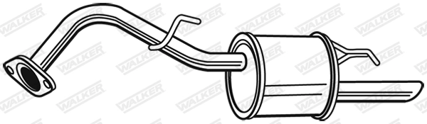 Rear Muffler 23499