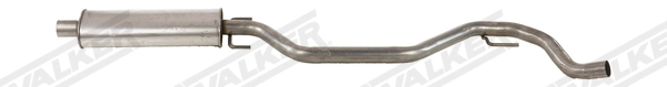 WALKER 22966 Centre Muffler