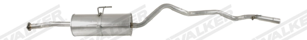 WALKER 16761 Centre Muffler