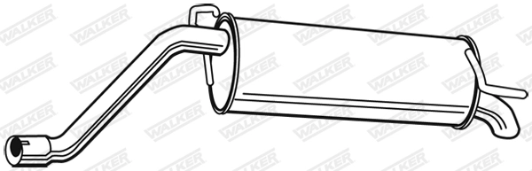 Rear Muffler 23250