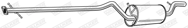 Centre Muffler 22654