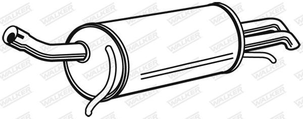 Rear Muffler 71344