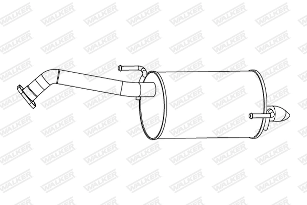 Rear Muffler 24296