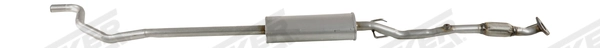 Centre Muffler 23383