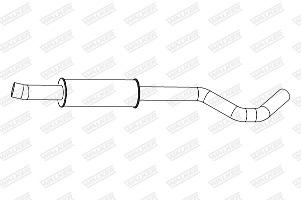 Centre Muffler 24333