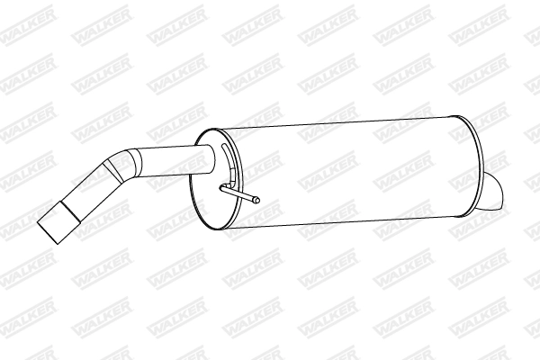Rear Muffler 24289