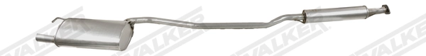WALKER 21871 Rear Muffler