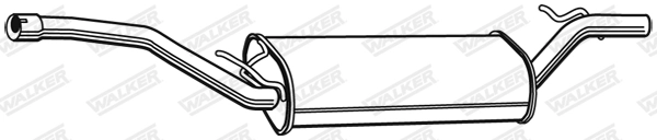 Rear Muffler 23211